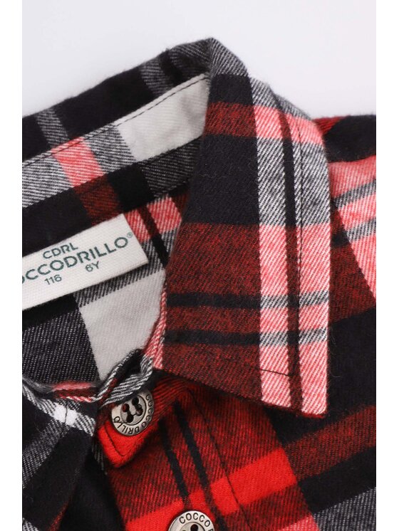 Coccodrillo Coccodrillo Koszula ZC4136101ABK-022 Kolorowy Regular Fit