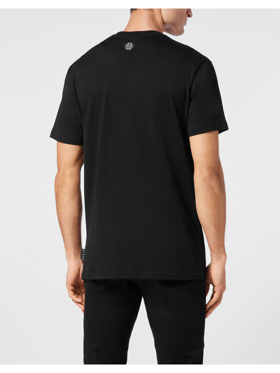 PHILIPP PLEIN PHILIPP PLEIN Tričko 14779 Čierna Regular Fit