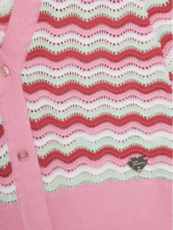 Guess Guess Strickjacke J5GR05 Z3MR1 Rosa Regular Fit