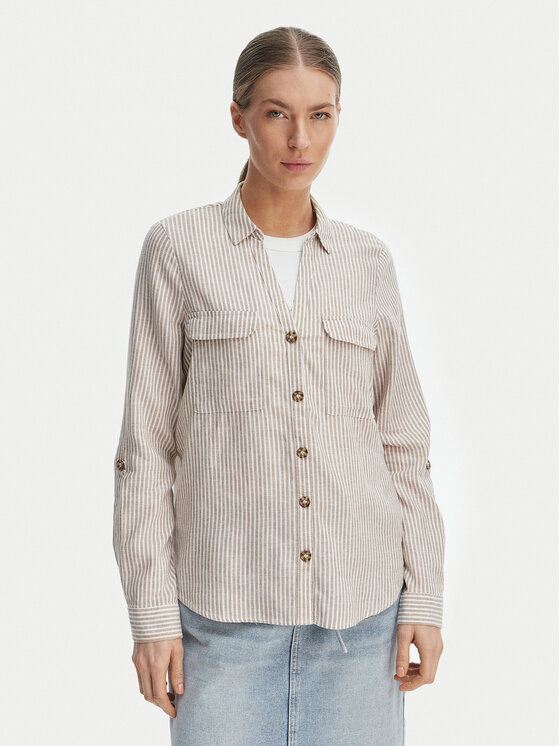 Vero Moda Cămașă Linn 10308407 Alb Regular Fit