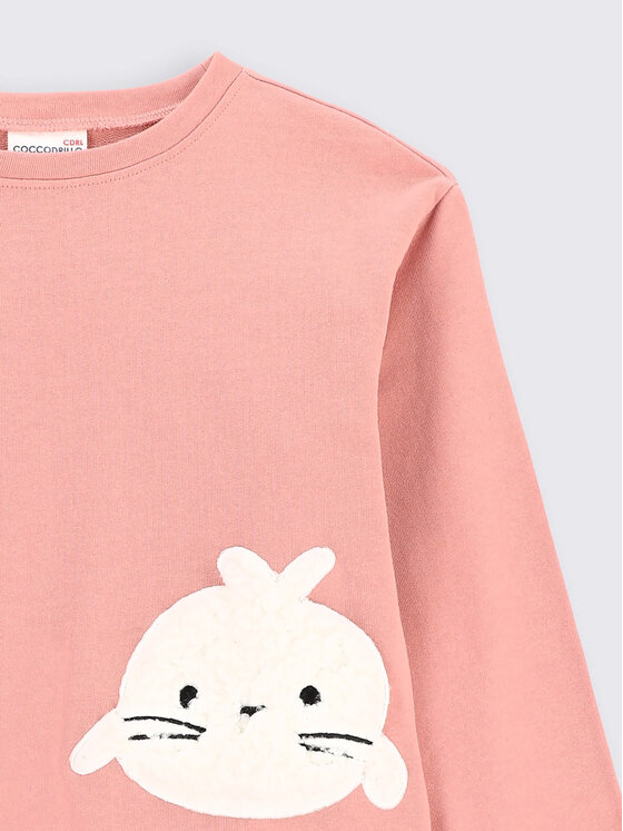 Coccodrillo Coccodrillo Sweatshirt ZC2132901WIK Rosa Regular Fit