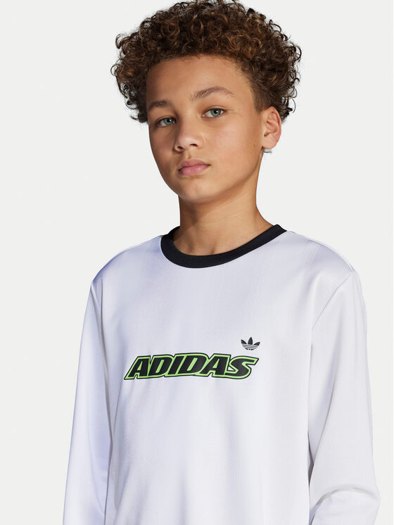 adidas adidas Blúzka JV8662 Biela Loose Fit