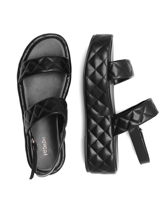 DeeZee DeeZee Sandalen KL-E8175-20 Schwarz