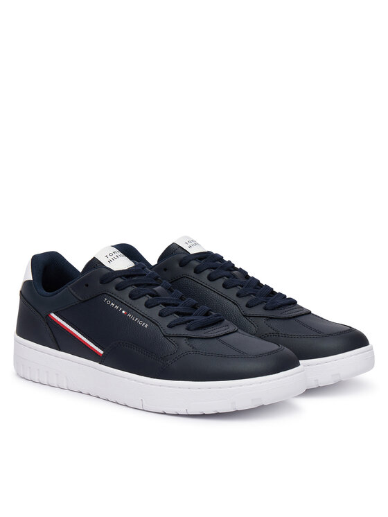 Tommy Hilfiger Tommy Hilfiger Αθλητικά Th Basket Corporate Stripes FM0FM06091 Σκούρο μπλε