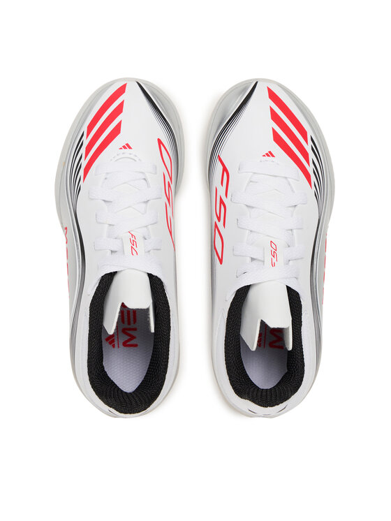 adidas adidas Ghete pentru fotbal F50 Messi League JP7456 Alb