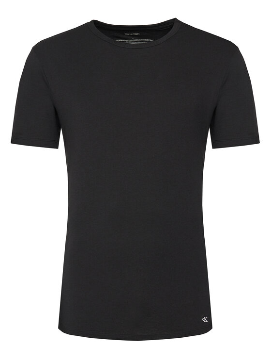 Calvin Klein Underwear Calvin Klein Underwear Komplet t-shirtów LV00NB4185 Czarny Regular Fit