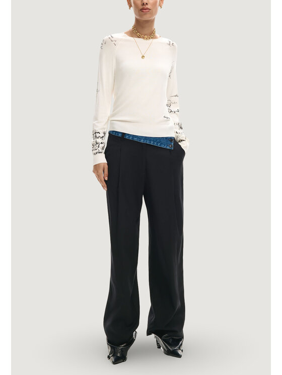 Desigual Desigual Светр JERS_MARQUETTE Бежевий Casual Fit