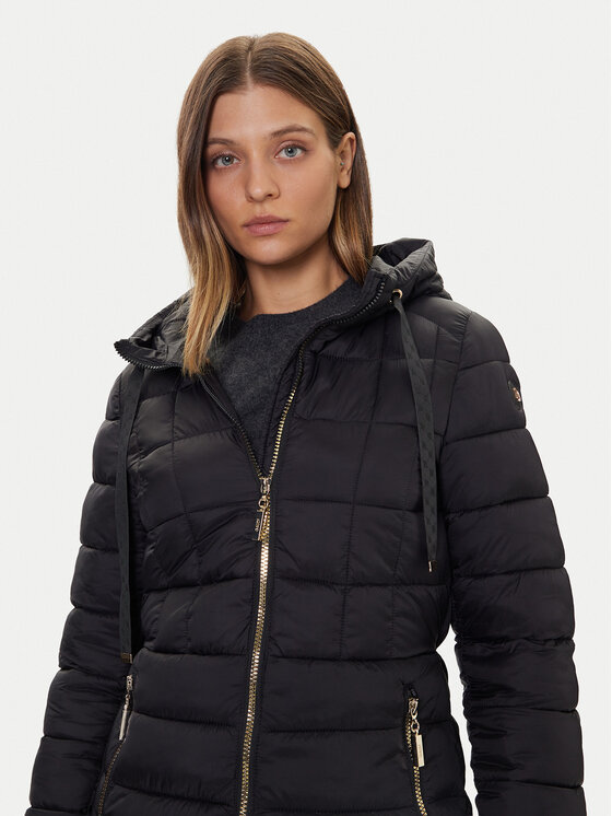 Gaudi Gaudi Télikabát 521BD35001 Fekete Regular Fit