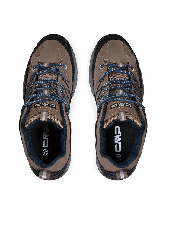 CMP CMP Trekkingi Kids Rigel Low Trekking Schoes Wp 3Q13244J Brązowy