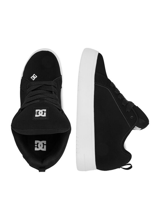 DC Shoes DC Shoes Sneakersy EO-COURT GRAFFIK PLATFORM DC02422004 Czarny