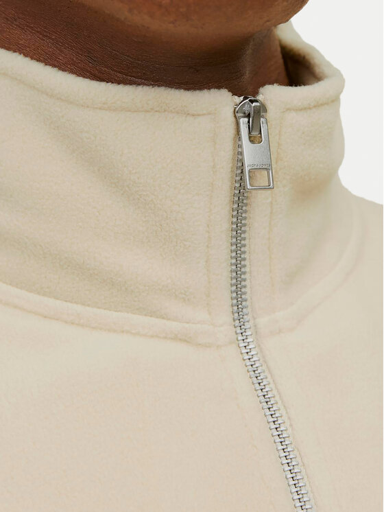 Jack&Jones Jack&Jones Felpa di pile Vesterbro 12262981 Beige Relaxed Fit