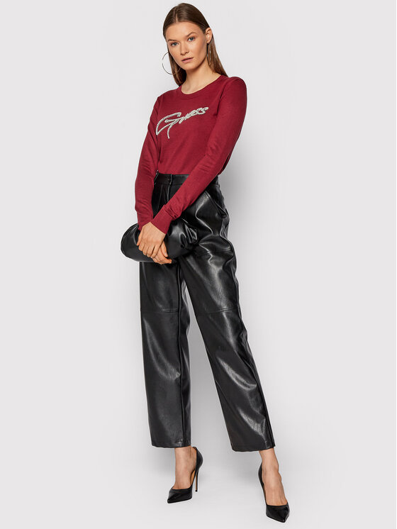 Maglione Ada W1BR10 Z2NQ0 Bordeaux Regular Fit