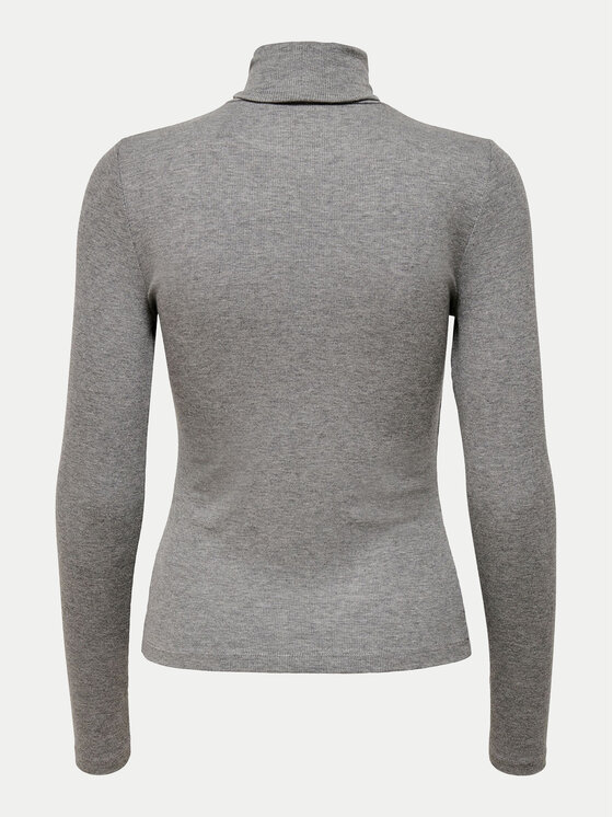 ONLY ONLY Dolčevita Sille 15256046 Siva Slim Fit