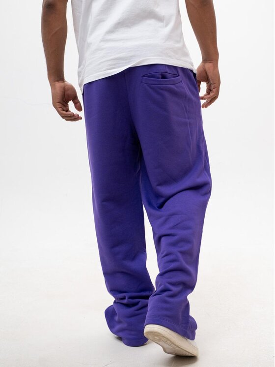 Jigga Wear Jigga Wear Spodnie dresowe Spodnie Luźne Crown L Fioletowy Baggy Fit