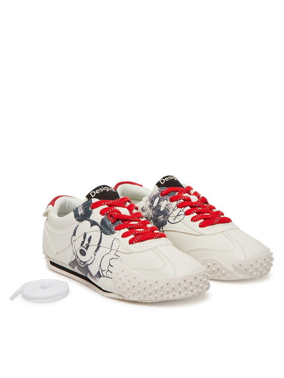Desigual Desigual Sneakersy 25SSKP06 Biela