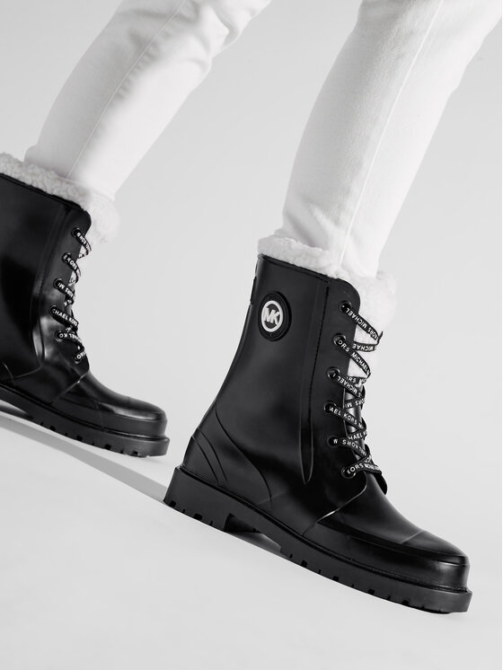MICHAEL Michael Kors MICHAEL Michael Kors Wellington Montaigne Rainboot 40F1MNFB8Q Nero