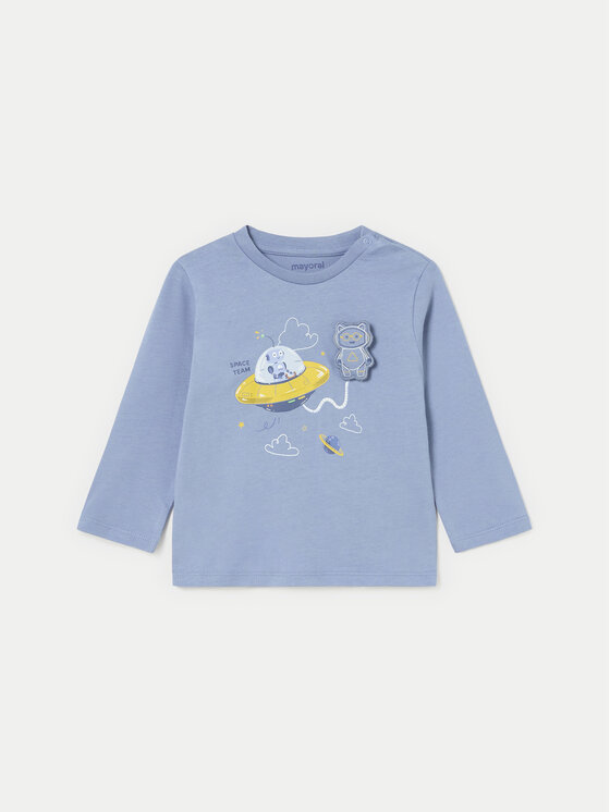 Mayoral Mayoral Блузка 2042 Голубий Regular Fit