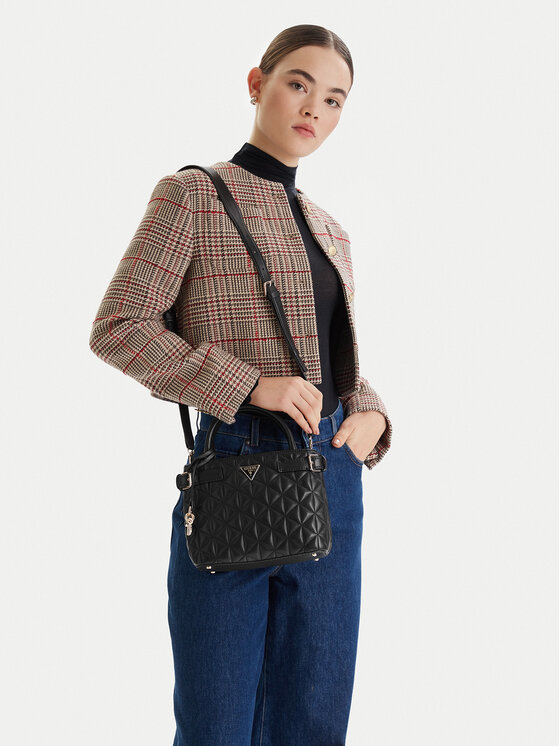 Guess Guess Τσάντα Paisleigh HWQG98 83050 Μαύρο