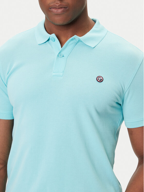 Petrol Industries Petrol Industries Tricou polo M-ROS-POL002 Albastru Regular Fit