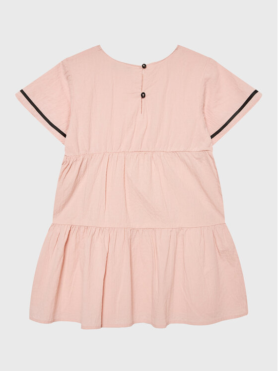 United Colors Of Benetton United Colors Of Benetton Rochie de vară 4O9TGV00P Roz Regular Fit