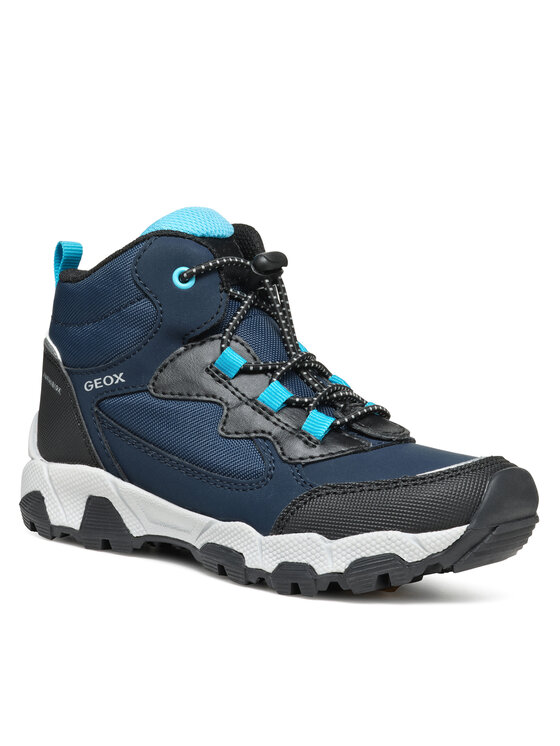Geox Geox Kotníková obuv J Magnetar Boy B Abx J463ZC 050FU C0693 D Tmavomodrá