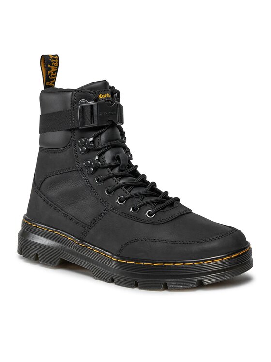 Dr. Martens Dr. Martens Turistická obuv Combs Tech Leather 27801001 Černá