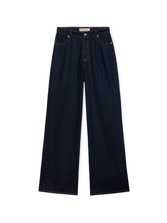 Trussardi Trussardi Jeansy P4569100361N0DA Niebieski Over Fit