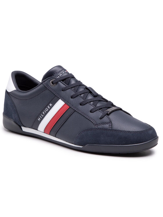 Tommy hilfiger corporate cheap material mix cupsole