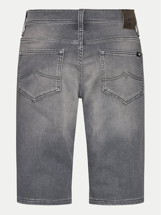 Mustang Mustang Jeans kratke hlače Chicago 1014890 Siva Regular Fit