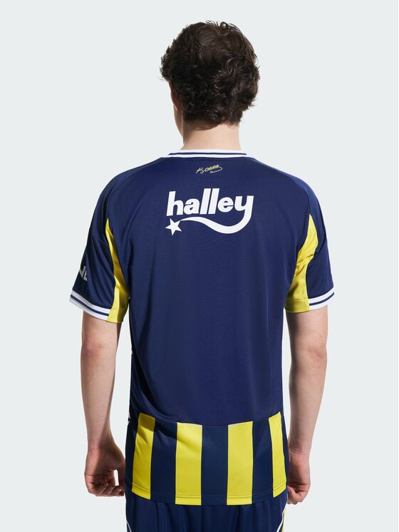 adidas adidas Koszulka techniczna Fenerbahce Żółty Slim Fit