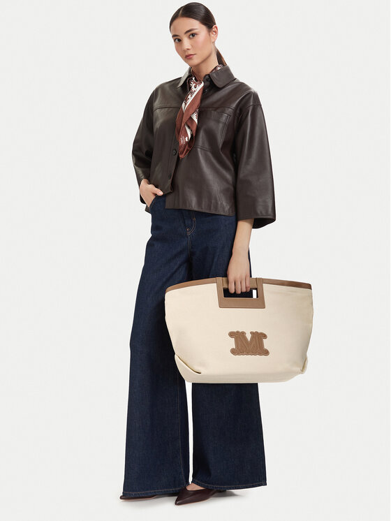Max Mara Beachwear Max Mara Beachwear Handtasche 2616511039650 Beige