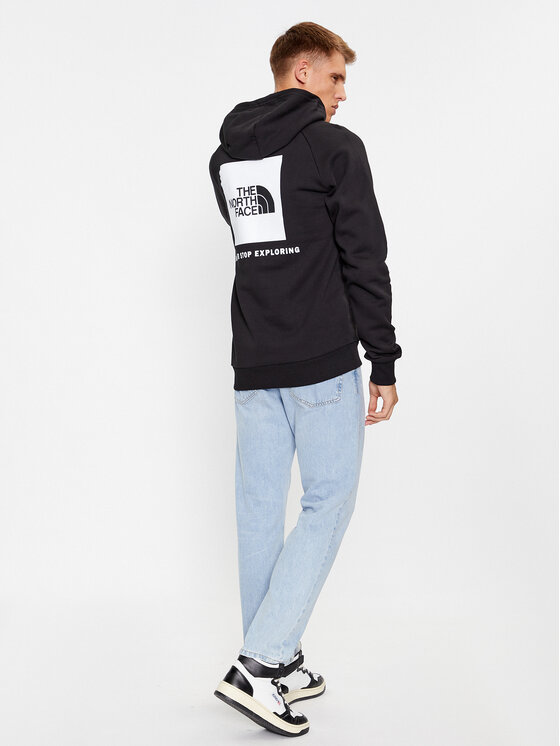 The North Face The North Face Felpa Redbox NF0A2ZWU Nero Regular Fit
