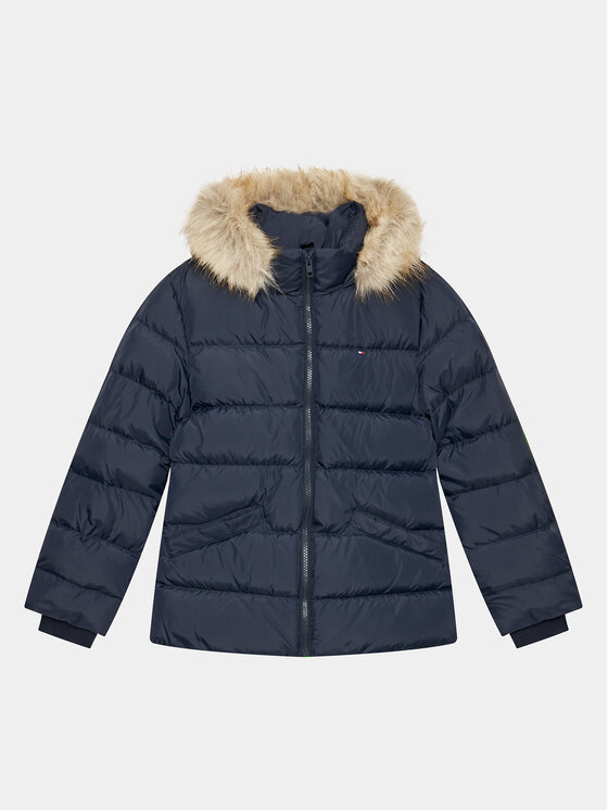 Tommy Hilfiger Tommy Hilfiger Pernata jakna Essential KG0KG07399 D Tamnoplava Regular Fit