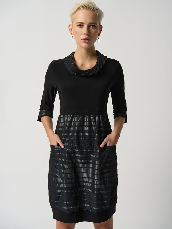 Joseph Ribkoff Joseph Ribkoff Rochie de zi 233158 Negru Regular Fit
