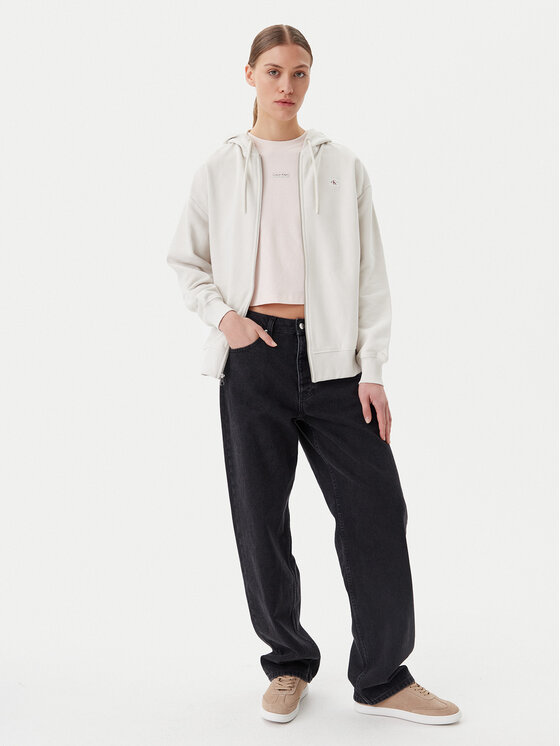 Calvin Klein Jeans Calvin Klein Jeans Majica dugih rukava J20J225367 Bež Regular Fit
