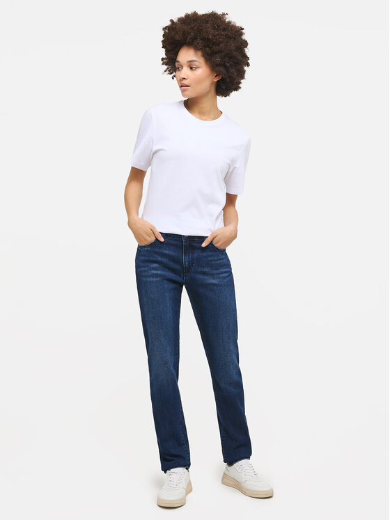 Mustang Mustang Jeansy Crosby 1013587 Niebieski Slim Fit