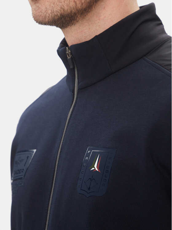 Aeronautica Militare Aeronautica Militare Pulóver 251FE1997F584 Sötétkék Regular Fit