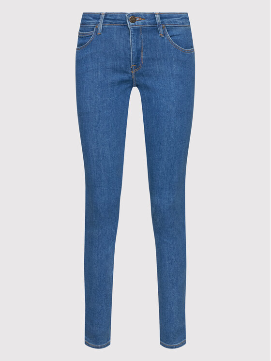 Lee Lee Jeansy Scarlett L526OPWN 112144091 Niebieski Skinny Fit