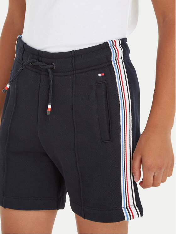 Tommy Hilfiger Tommy Hilfiger Sport rövidnadrág KB0KB08842 Sötétkék Regular Fit
