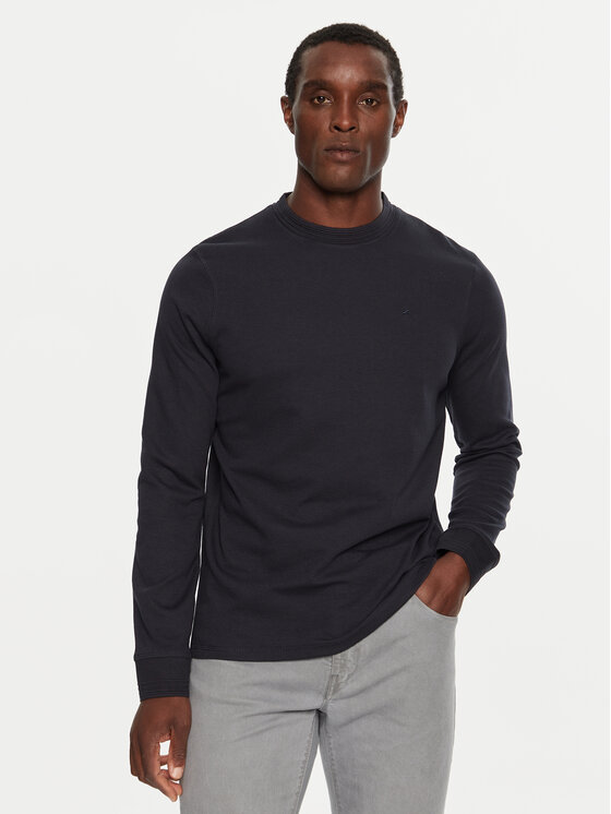 INDICODE INDICODE Longsleeve Valento 45-660 Dunkelblau Regular Fit