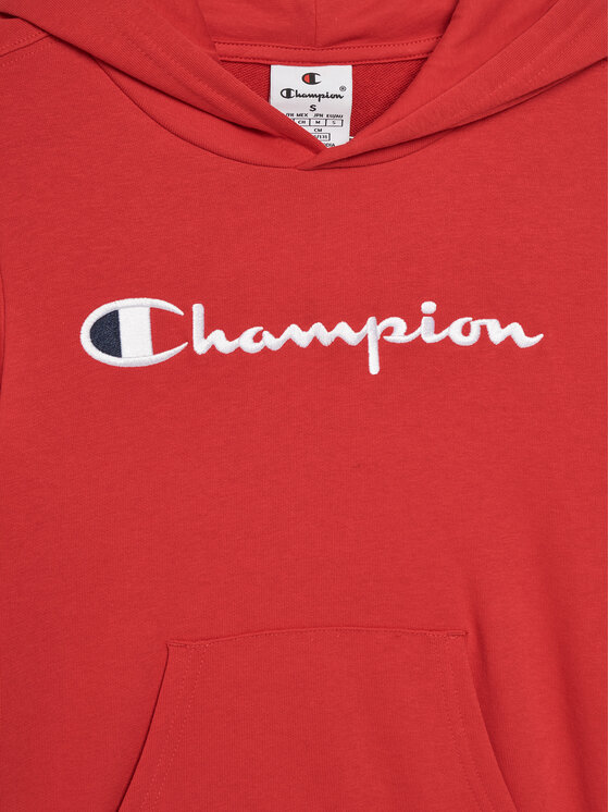 Champion Champion Felpa Icons Hoodie 306970 Rosso Regular Fit