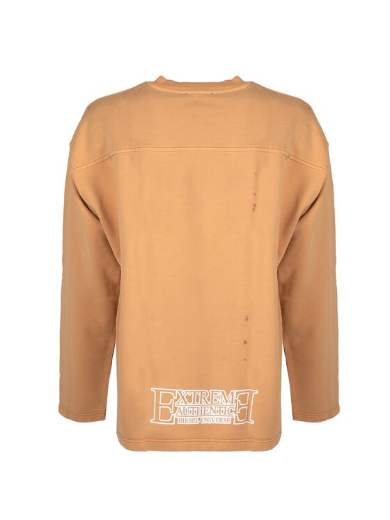 Diesel Diesel Felpa A06550-0DGAA Arancione Regular Fit