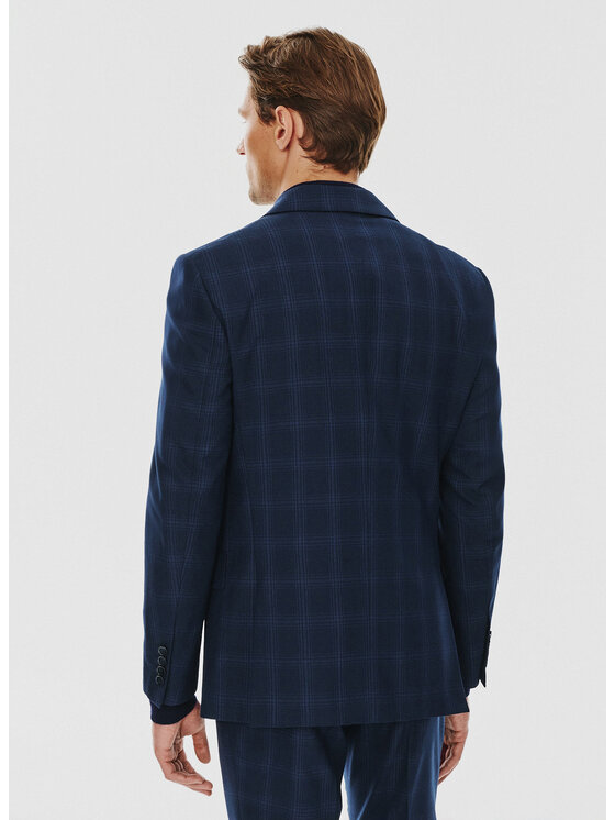 Pako Lorente Pako Lorente Marynarka P24WF-3G-013 Granatowy Slim Fit