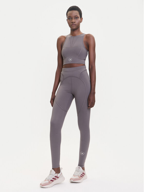 adidas by Stella McCartney adidas by Stella McCartney Legginsy Training JM1398 Szary Slim Fit