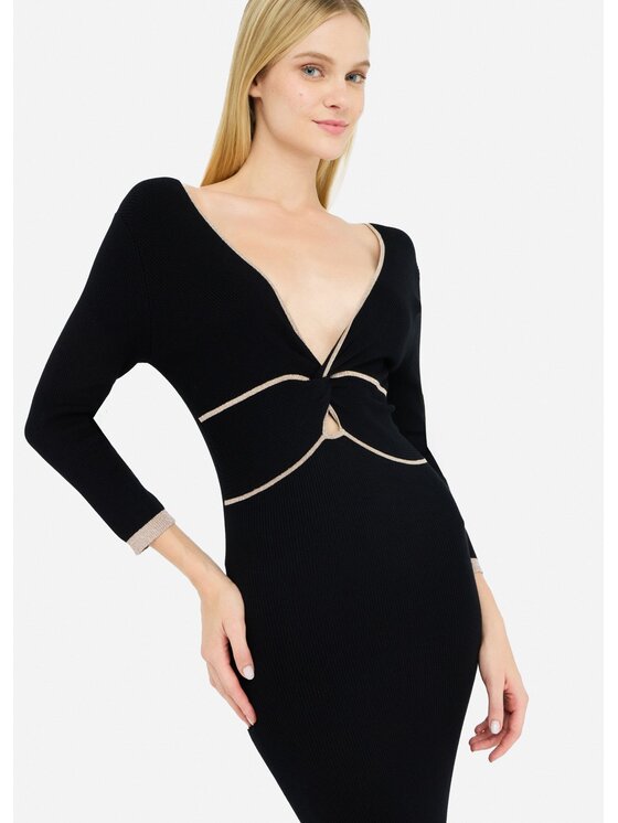 Liu Jo Liu Jo Abito da sera CF5157MS49IC3777 Nero Slim Fit