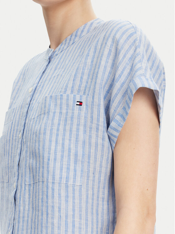 Tommy Hilfiger Tommy Hilfiger Košile WW0WW44715 Světle modrá Regular Fit