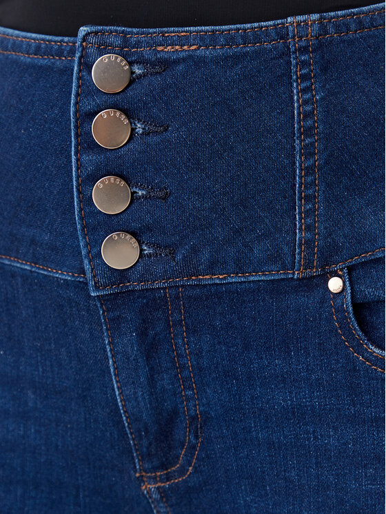 Guess Guess Traperice W5RA1F D5L91 Tamnoplava Straight Leg