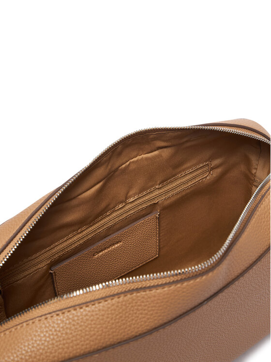 Calvin Klein Calvin Klein Ročna torba Webbing 2X Strap Lg Camera Bag LV04F3642G Bež