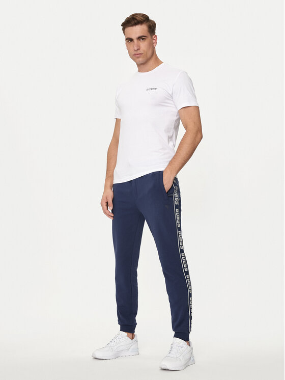 Guess Guess Pantaloni trening Z2YB19 K6ZS1 Bleumarin Regular Fit