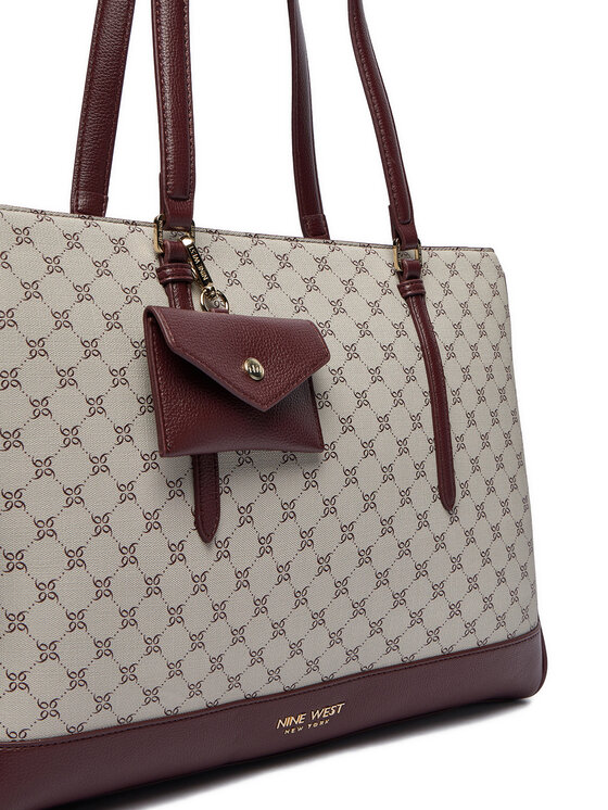 Nine West Nine West Дамска чанта C-TANANA-KY253 Бордо
